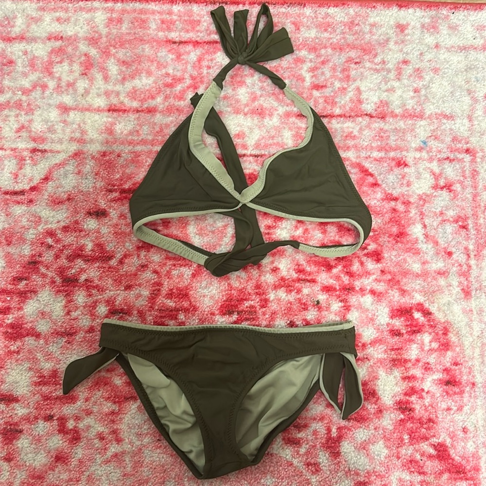 Green bikini